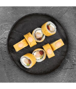  Креветка темпура  в сыре Чеддер