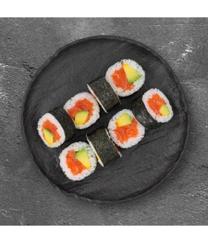 Лосось с авокадо