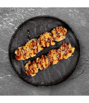 Ролл "Окунь с креветкой запечённый"